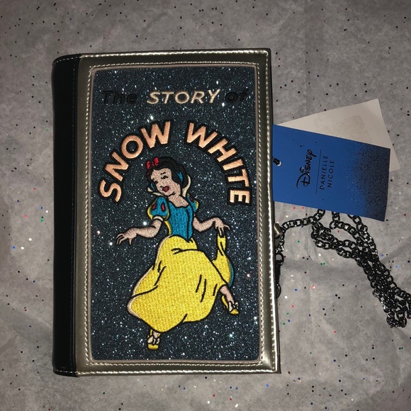 Snow White Book Clutch Bag